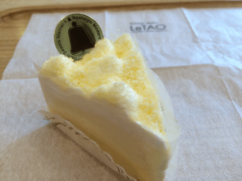 LeTao double fromage cheesecake