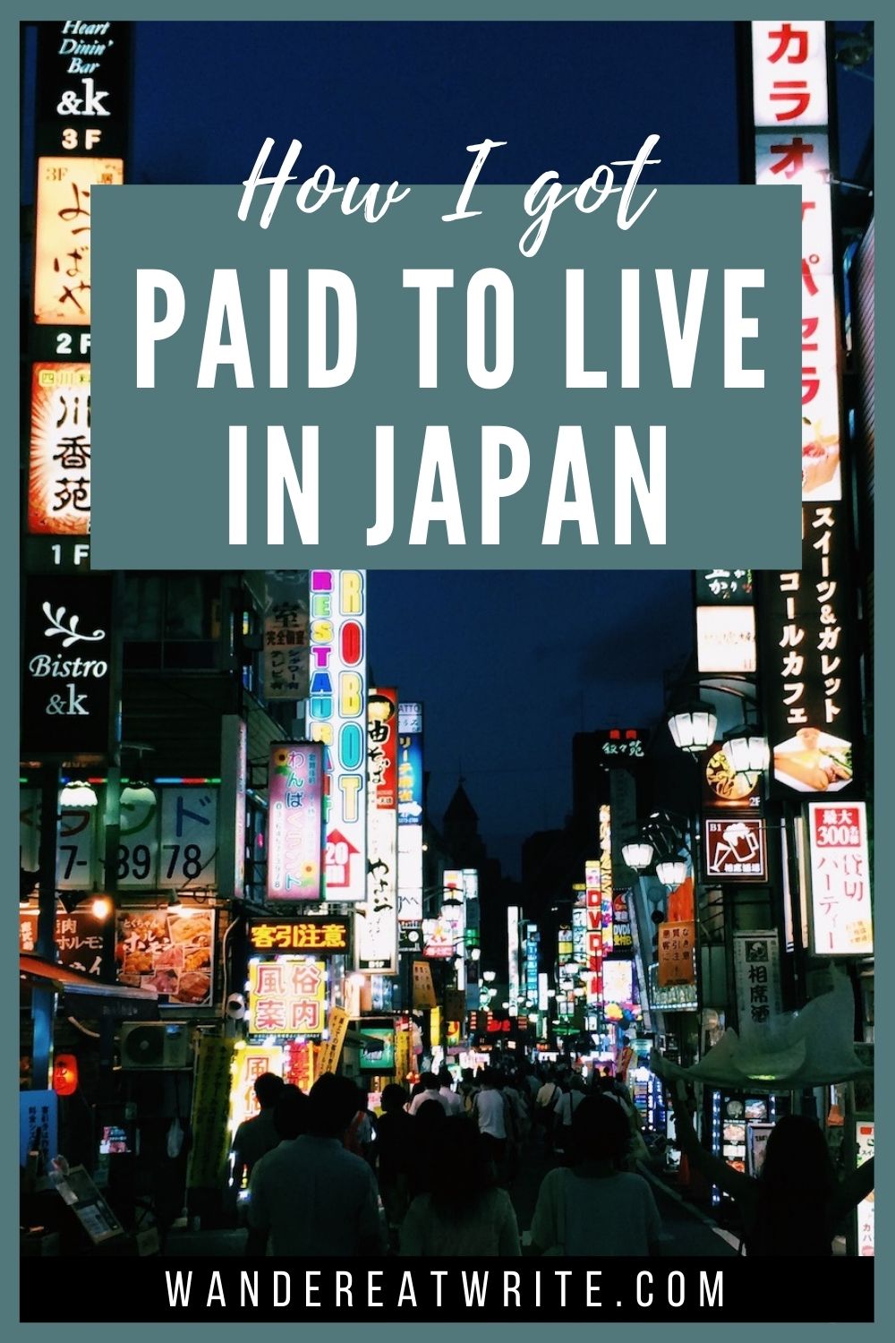 How I got paid to live in Japan