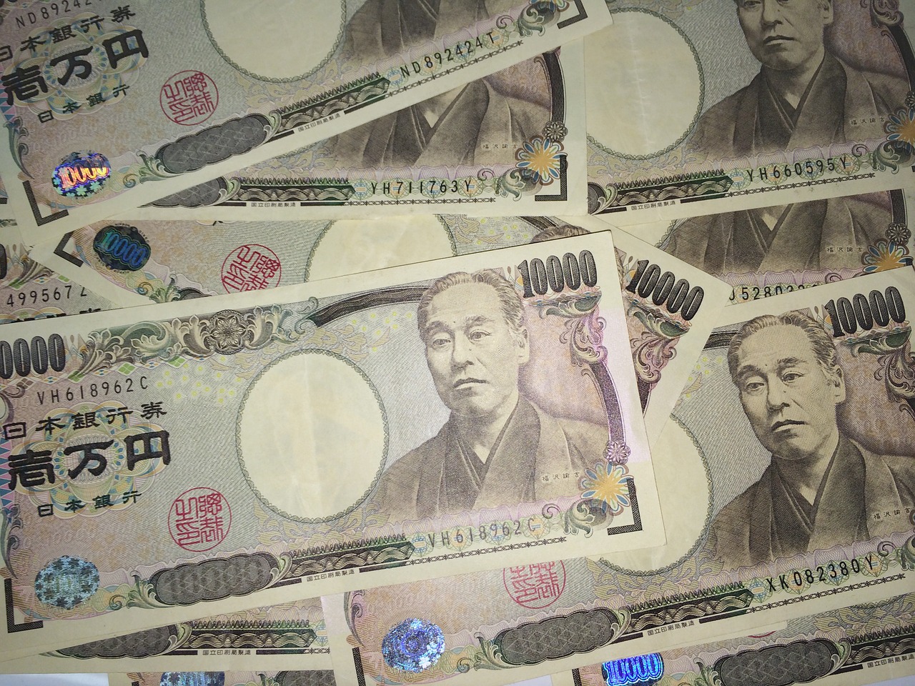 1000 yen bills