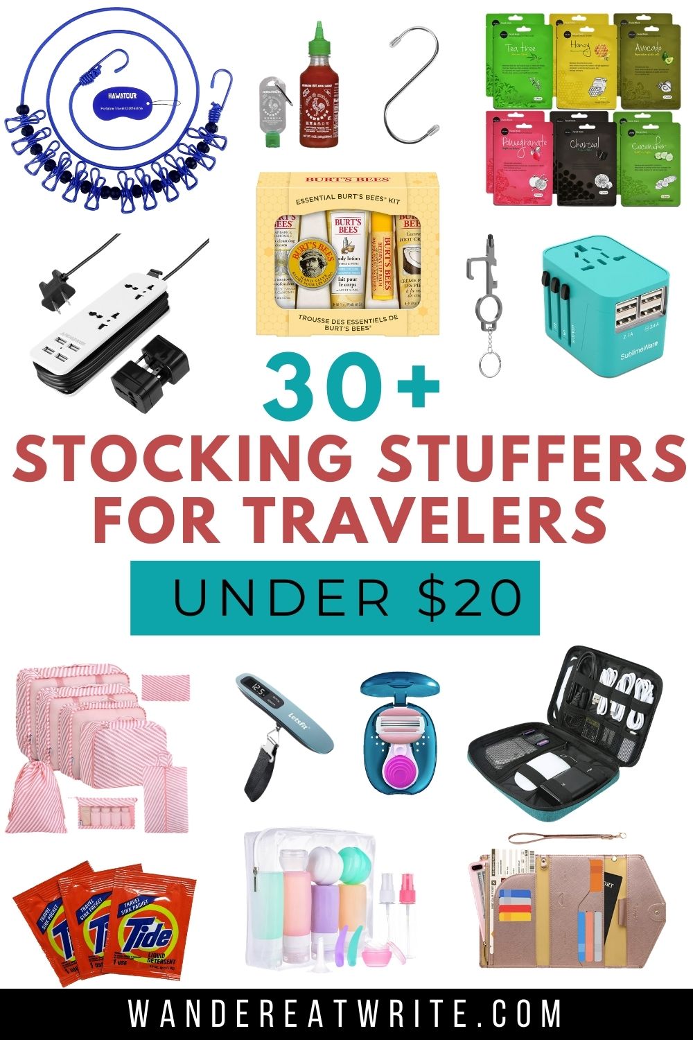 30+ Useful Stocking Stuffers for Travelers Under $20 • Wander Eat Write