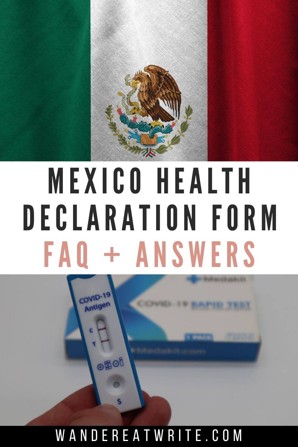 Mexico health declaration form FAQ & answers