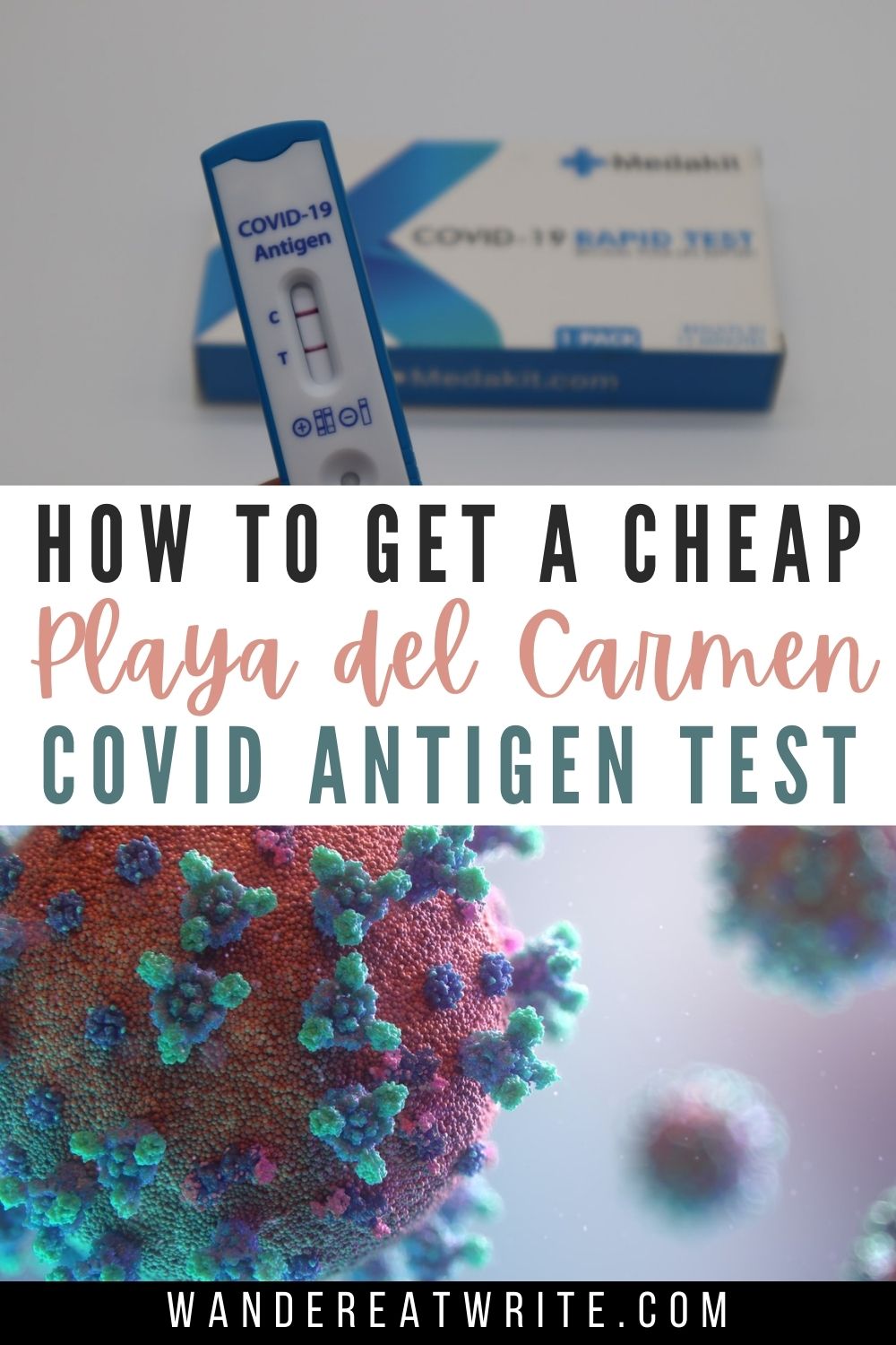 How to get a cheap Playa del Carmen COVID antigen test