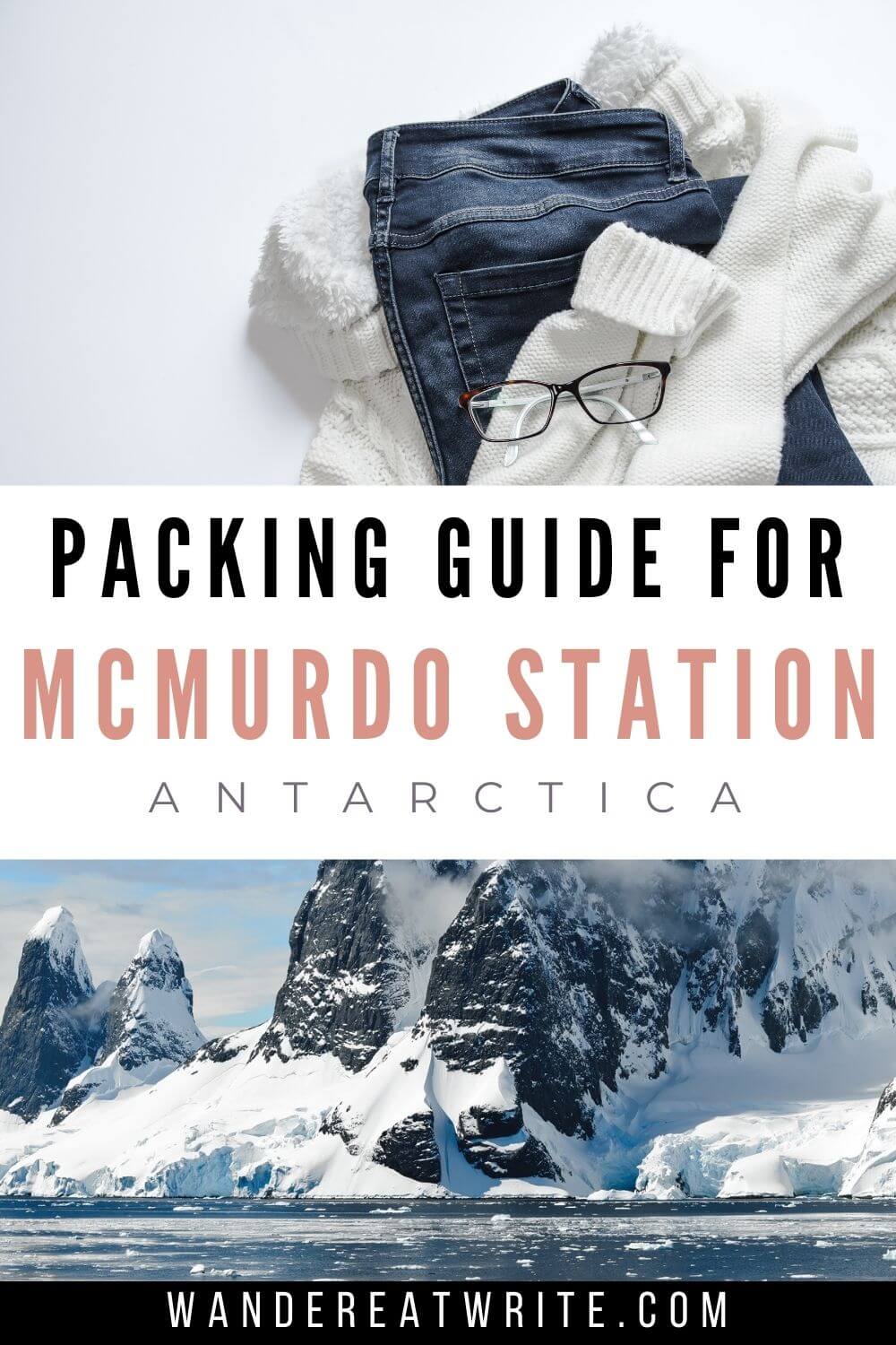 McMurdo Station packing guide