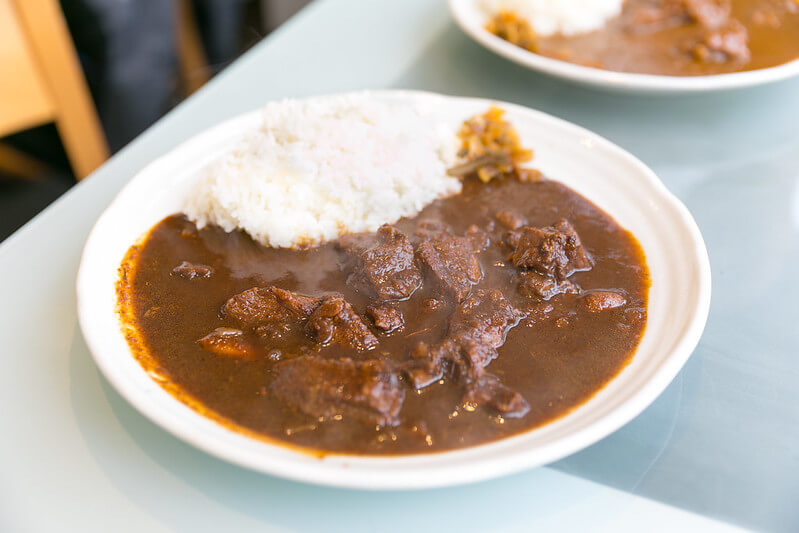 popular japanese food curry rice