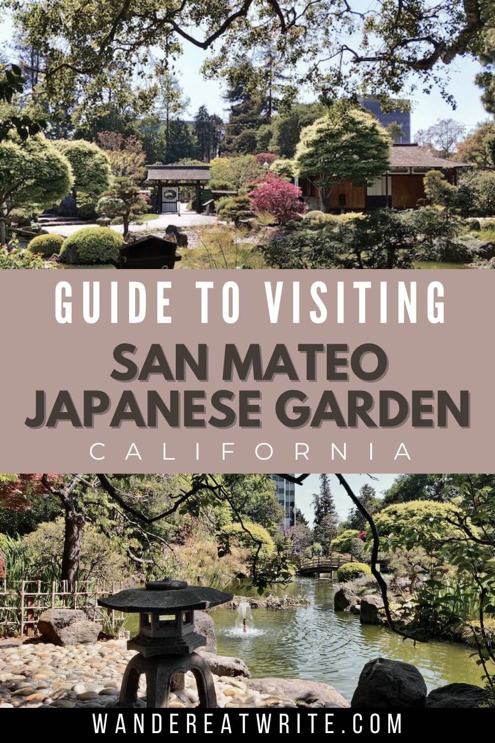 Guide to visiting San Mateo Japanese Garden California