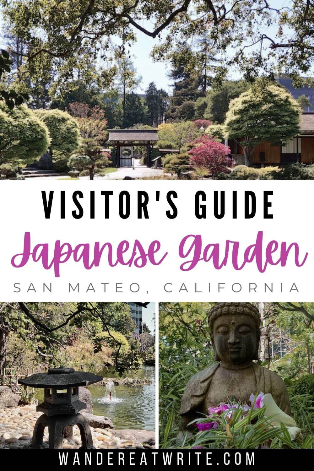 Visitor's Guide: Japanese Garden San Mateo, California