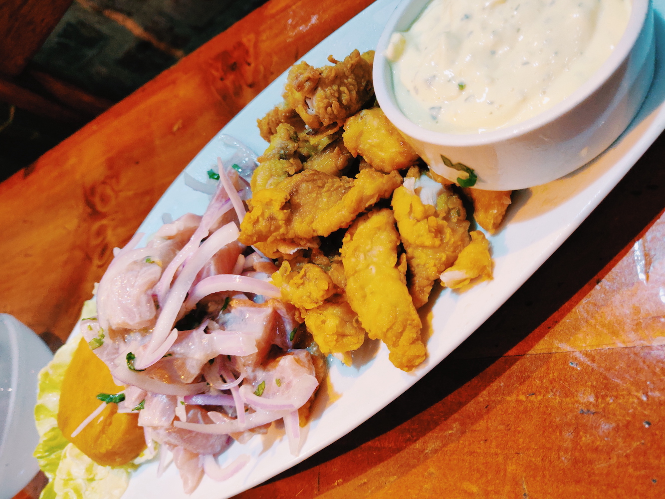 Fish ceviche