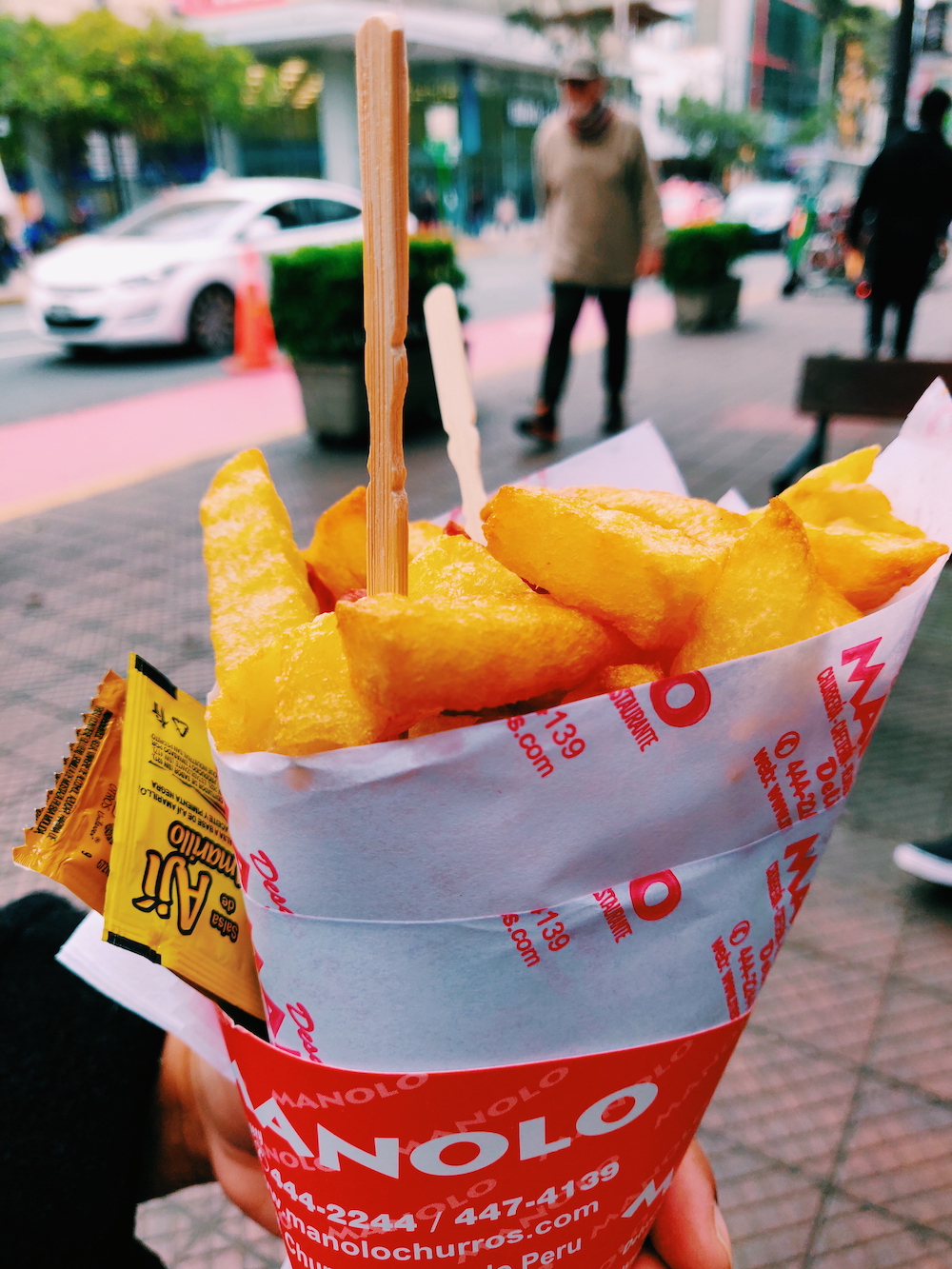 salchipapas