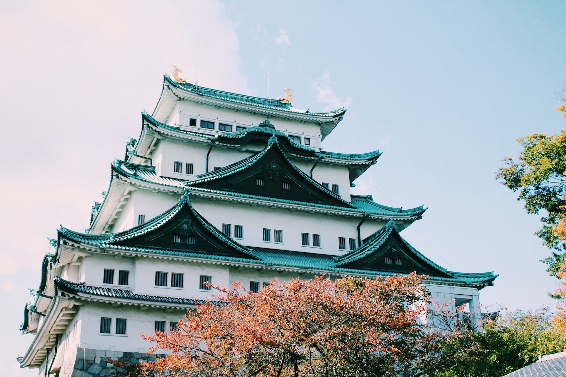 Nagoya Castle in Japan