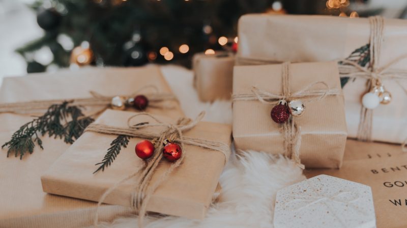 wrapped presents
