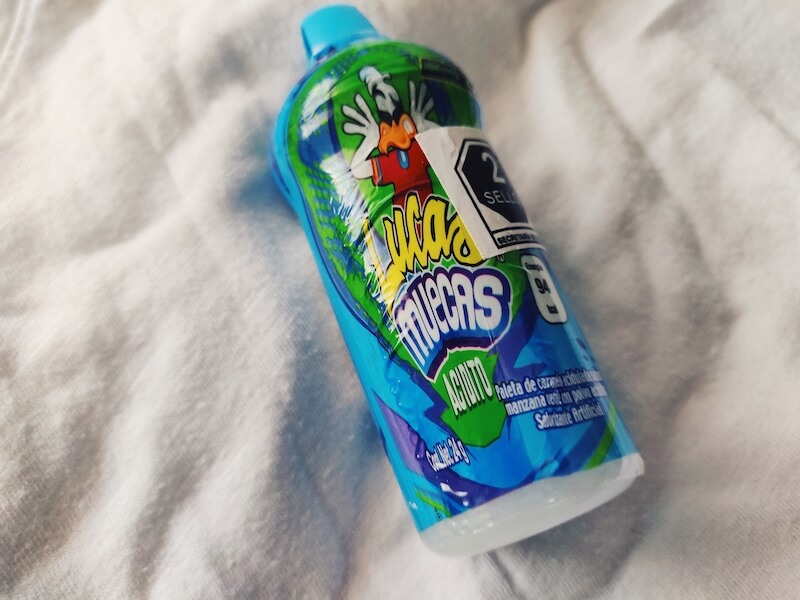 Mexican candy Lucas Muecas Manzana Verde