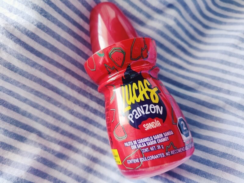 Mexican candy Lucas Panzon Sandia lollipop