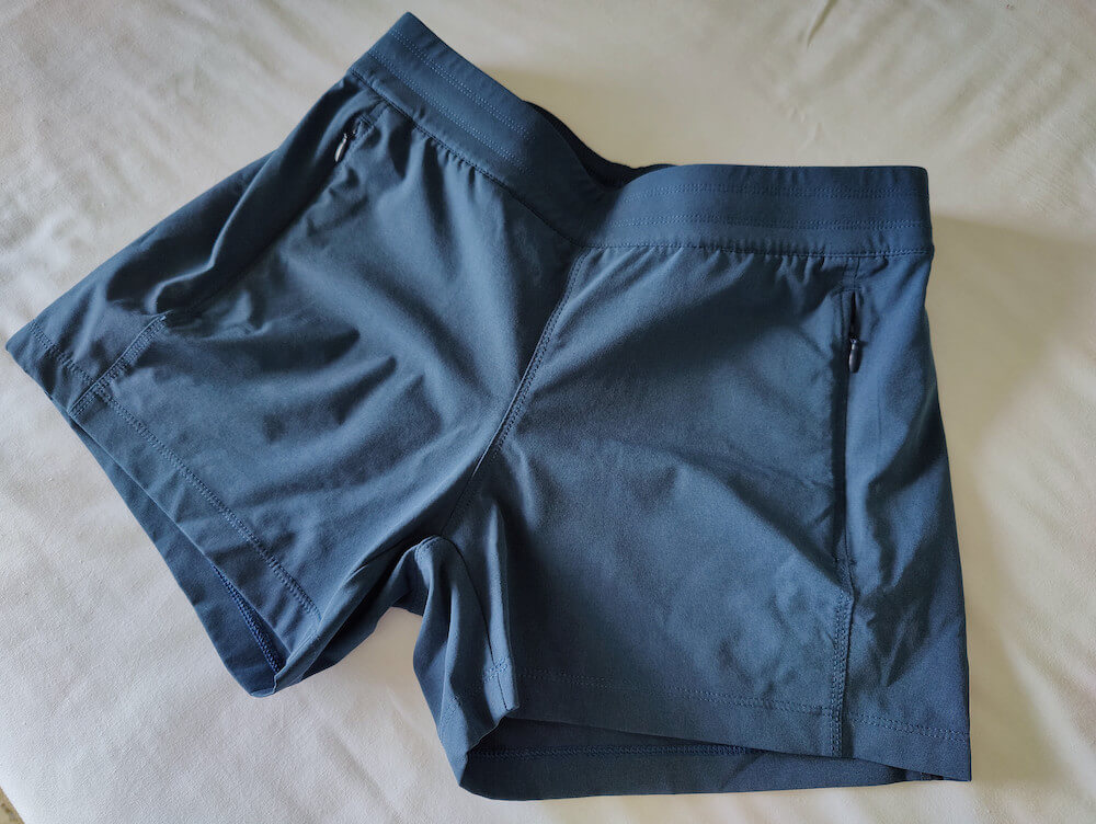 KUHL's Freeflex Hiking Short in Rainstorm blue